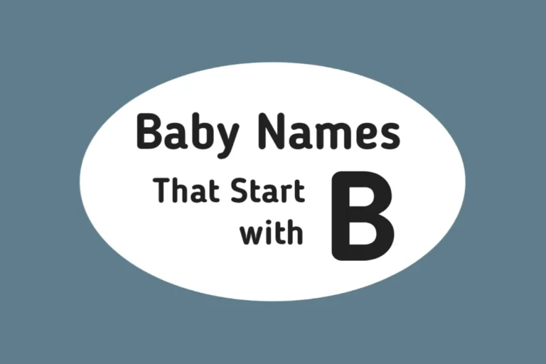 Baby Names That Start with B