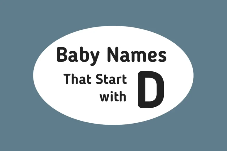 Baby Names That Start with D