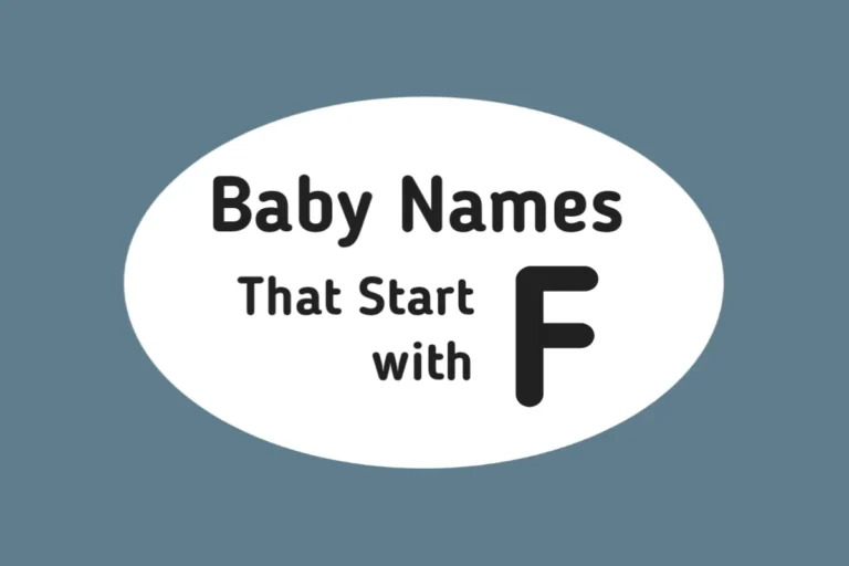 Baby Names That Start with F
