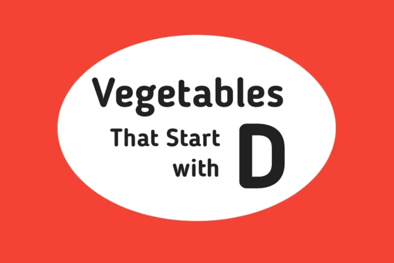 Vegetable Names-Vegetables That Start with D