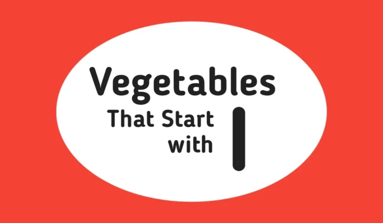 Vegetable Names-Vegetables That Start with I